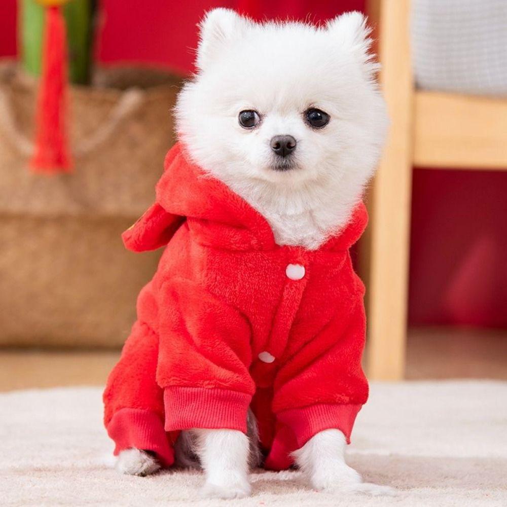 God of Wealth Warm Dog Pullover Chinese Style Cat Velvet Coat Spring Festival Dog Hoodie Christmas M червоний
God of Wealth Warm Dog Pullover Chinese Style Cat Velvet Coat Spring Festival Dog Hoodie Christmas M червоний