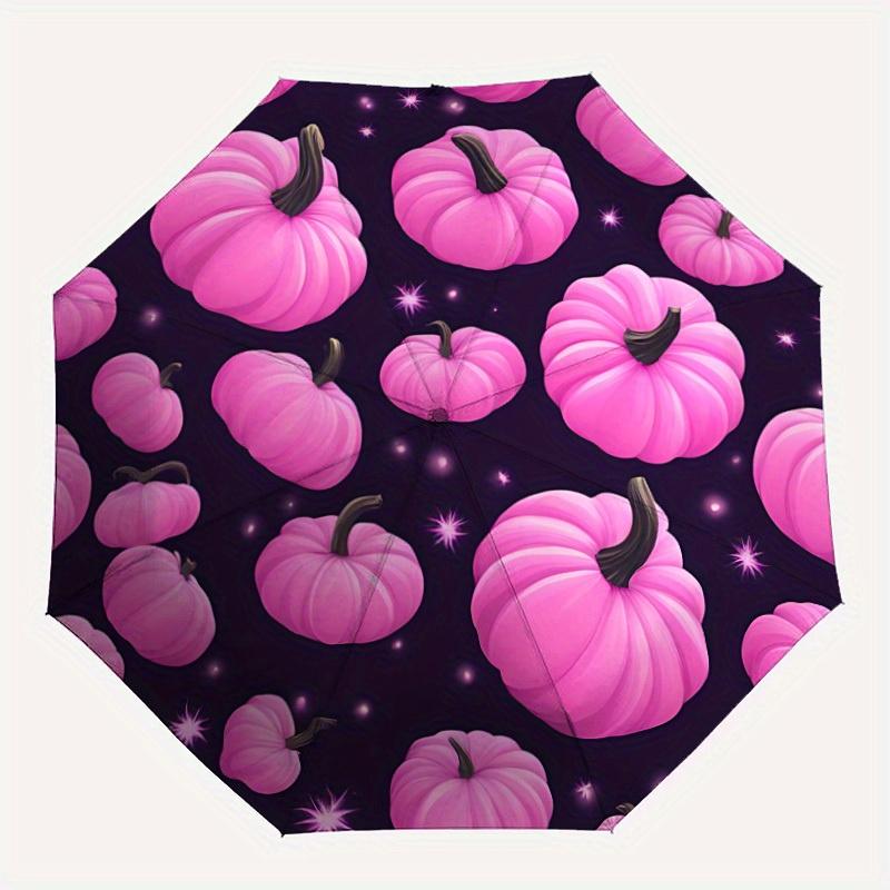 1pc Pink Pumpkins Automatic Open/close Folding Umbrella, Compact Portable Travel Umbrella,Durable Construction yy250814140
1pc Pink Pumpkins Automatic Open/close Folding Umbrella, Compact Portable Travel Umbrella,Durable Construction yy250814140