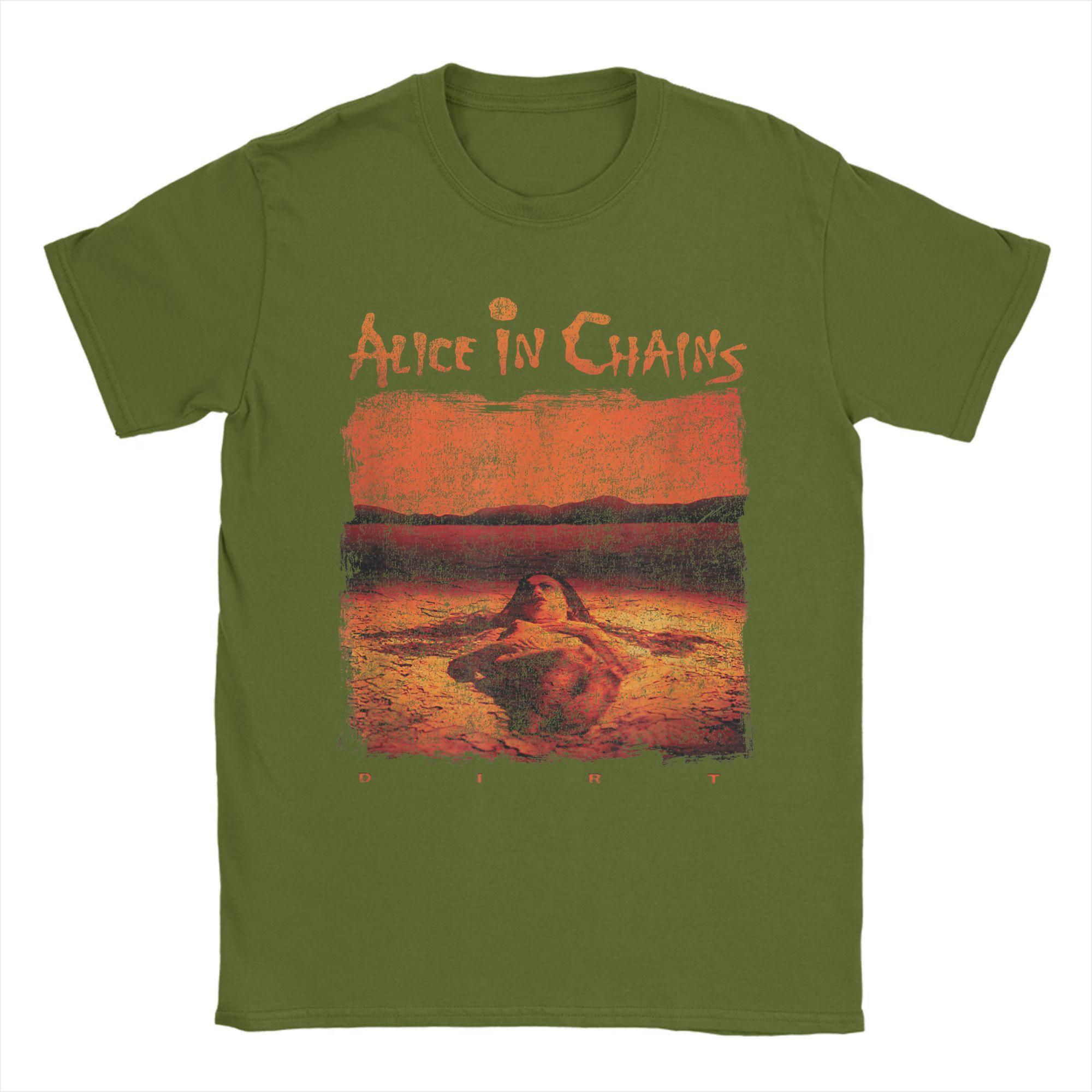 Alice in Chains Band Dirt T-Shirts Men Heavy Metal Music Awesome Pure Cotton Tees Round Neck Short Sleeve T Shirts Summer merch XL
Alice in Chains Band Dirt T-Shirts Men Heavy Metal Music Awesome Pure Cotton Tees Round Neck Short Sleeve T Shirts Summer merch XL