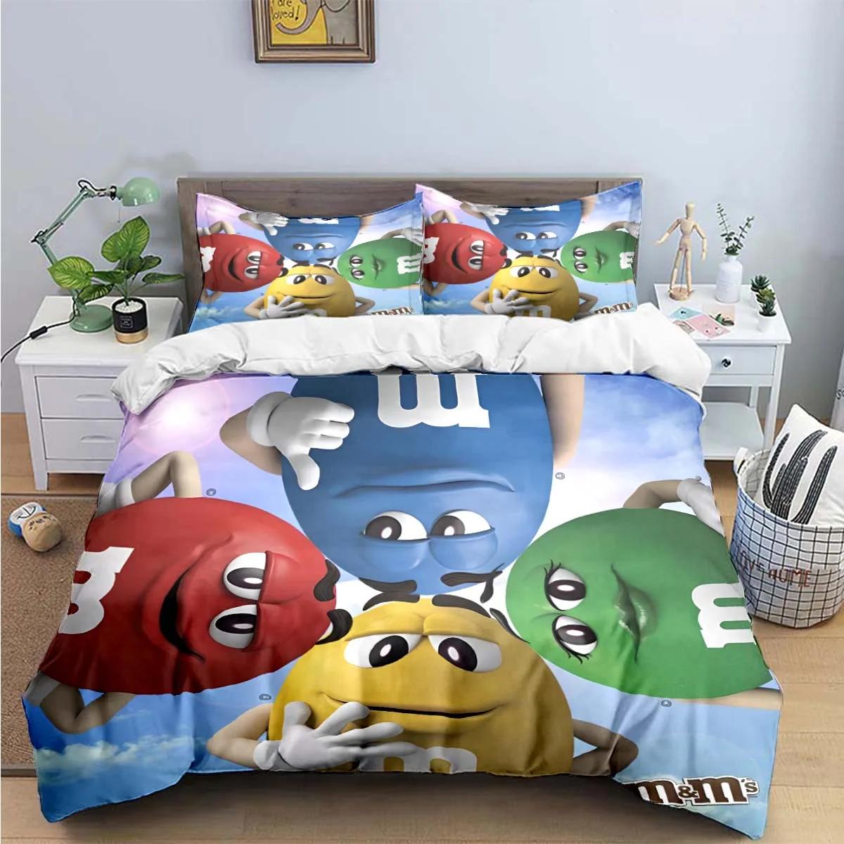 Модний комплект постільної білизни з принтом логотипу M&M Chocolate, ковдра, вишуканий набір для ліжка, набір з ковдрою, дитячий подарунок Comforter (quilt)-AU Queen(210*210cm)3pcs
Модний комплект постільної білизни з принтом логотипу M&M Chocolate, ковдра, вишуканий набір для ліжка, набір з ковдрою, дитячий подарунок Comforter (quilt)-AU Queen(210*210cm)3pcs