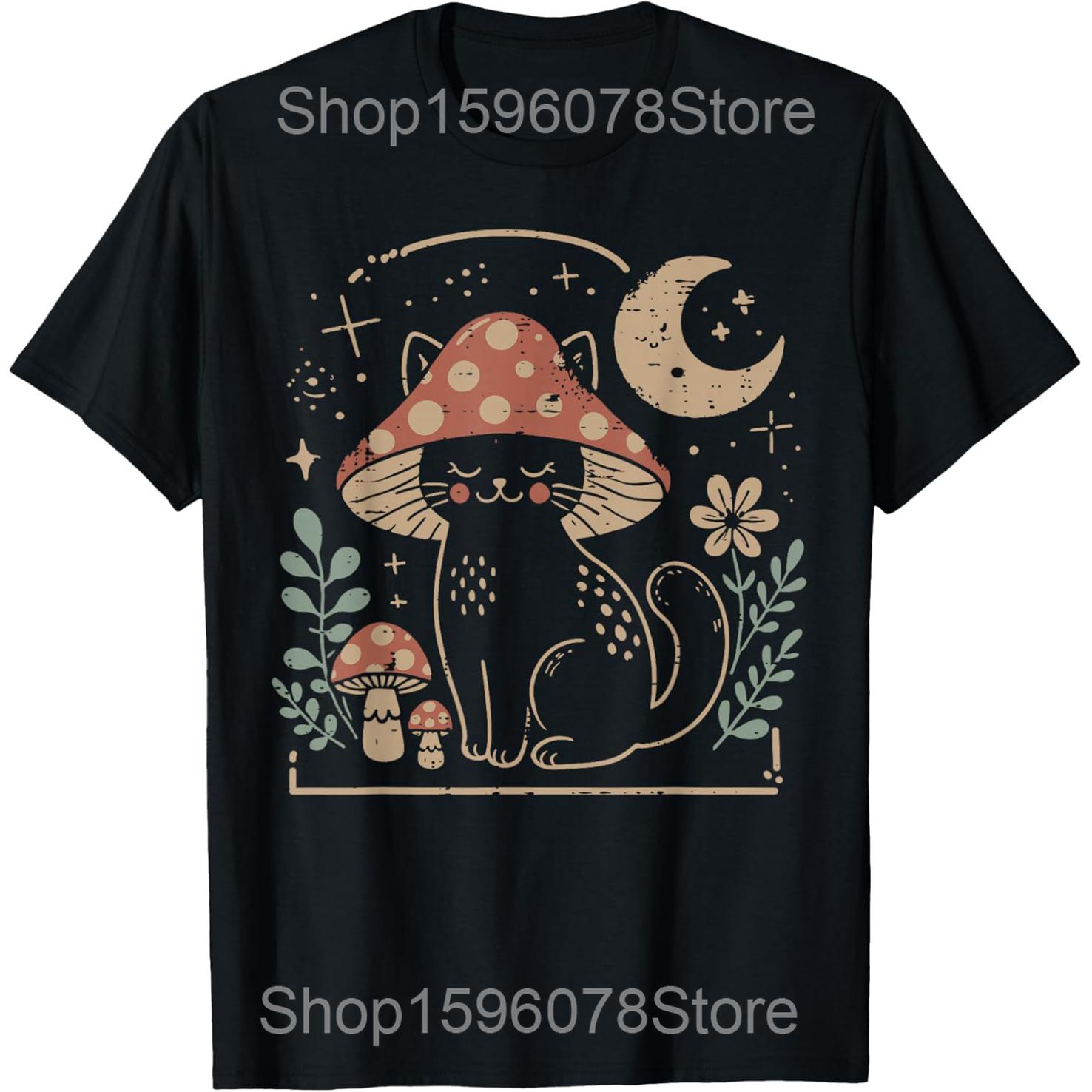 Cute Christmas Mushroom with Lights Cottagecore T Shirts Cotton Humor Streetwear Tee Short Sleeve Unisex Loose Clothing S
Cute Christmas Mushroom with Lights Cottagecore T Shirts Cotton Humor Streetwear Tee Short Sleeve Unisex Loose Clothing S