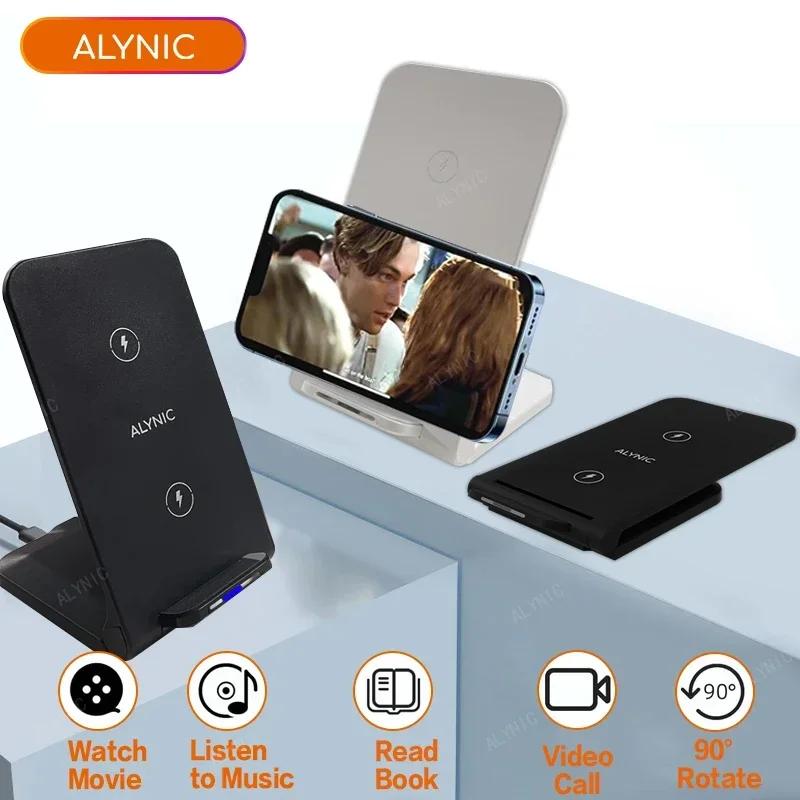 ALYNIC 30W Fast Wireless Charger Stand Pad for iPhone 15 14 13 8 X Samsung Galaxy S21 S20 S10 Xiaomi Wireless Charging Station белый
ALYNIC 30W Fast Wireless Charger Stand Pad for iPhone 15 14 13 8 X Samsung Galaxy S21 S20 S10 Xiaomi Wireless Charging Station белый