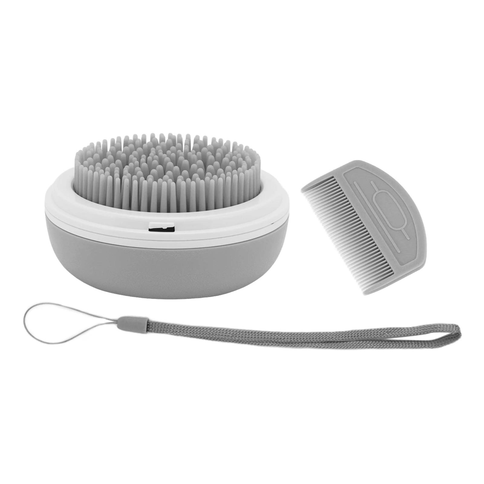 Pet Bath Brush Massage Grooming Pet Shower Brush With Comb For Short Medium Haired Dog Cat Guinea Pig серый
Pet Bath Brush Massage Grooming Pet Shower Brush With Comb For Short Medium Haired Dog Cat Guinea Pig серый