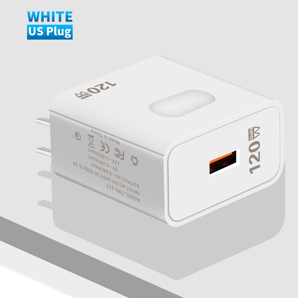 120 Вт GaN зарядное устройство Quick Charge3.0 быстрая зарядка настенный адаптер питания для Samsung iPad Xiaomi iPhone зарядные устройства для сотовых телефонов EU/US вилка 1m Type C Cable
120 Вт GaN зарядное устройство Quick Charge3.0 быстрая зарядка настенный адаптер питания для Samsung iPad Xiaomi iPhone зарядные устройства для сотовых телефонов EU/US вилка 1m Type C Cable