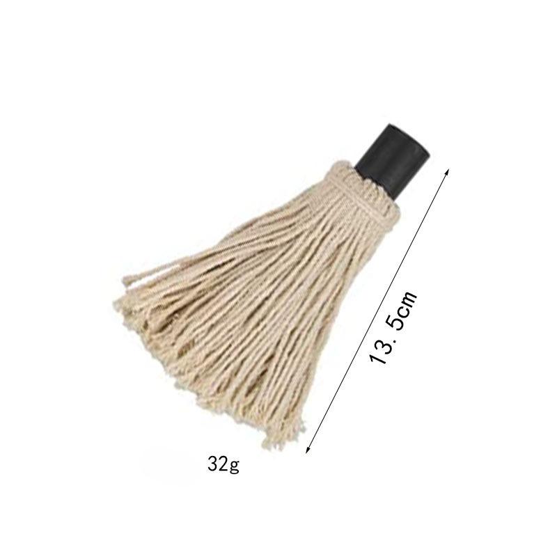 Rubber Wood Handle Cotton Basting Brush For BBQ Grilling Baking Oil Sauce Application Kitchen Tools
Rubber Wood Handle Cotton Basting Brush For BBQ Grilling Baking Oil Sauce Application Kitchen Tools