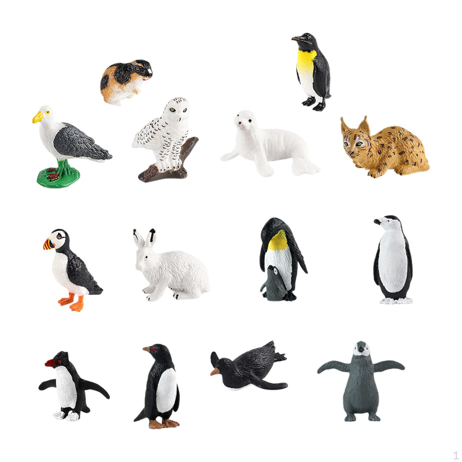 Фигурки арктических животных, 14 шт., антарктический набор, мини-игрушки с животными Style B
Фигурки арктических животных, 14 шт., антарктический набор, мини-игрушки с животными Style B