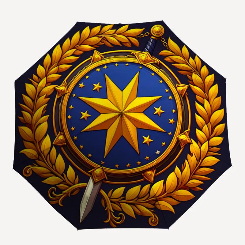 1pc Nautical Compass Automatic Open/Close Umbrella with Windproof, 8-Rib Sturdy Canopy, , Outdoor Accessory, Ideal for Gifts yy251117032
1pc Nautical Compass Automatic Open/Close Umbrella with Windproof, 8-Rib Sturdy Canopy, , Outdoor Accessory, Ideal for Gifts yy251117032