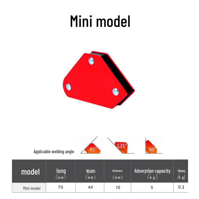 Magnetic 90° Welding Angle Fixer Tool
Magnetic 90° Welding Angle Fixer Tool