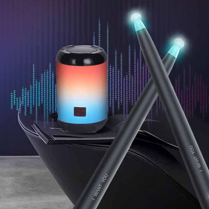 NX05 1 Pair Electronic Drum Practice Somatosensory Air Drum Sticks with Bluetooth-compatible Speaker and 2 Foot Sensor Type A
NX05 1 Pair Electronic Drum Practice Somatosensory Air Drum Sticks with Bluetooth-compatible Speaker and 2 Foot Sensor Type A