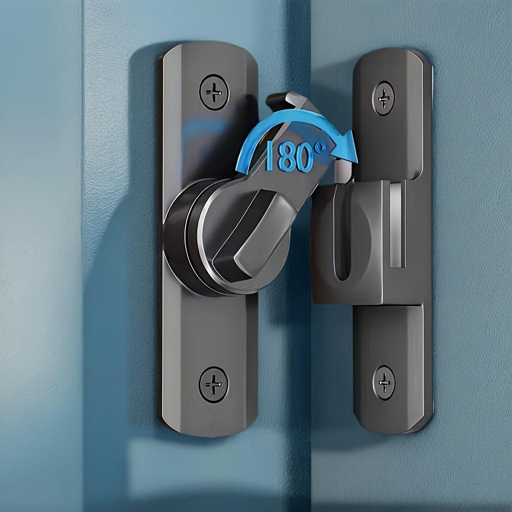 1 шт. Засувка з відкидними дверцятами, Засувка для амбарних дверей 90/180 градусів, Чорна кутова засувка замка дверей, Фурнітура для засувок воріт.
1 шт. Засувка з відкидними дверцятами, Засувка для амбарних дверей 90/180 градусів, Чорна кутова засувка замка дверей, Фурнітура для засувок воріт.