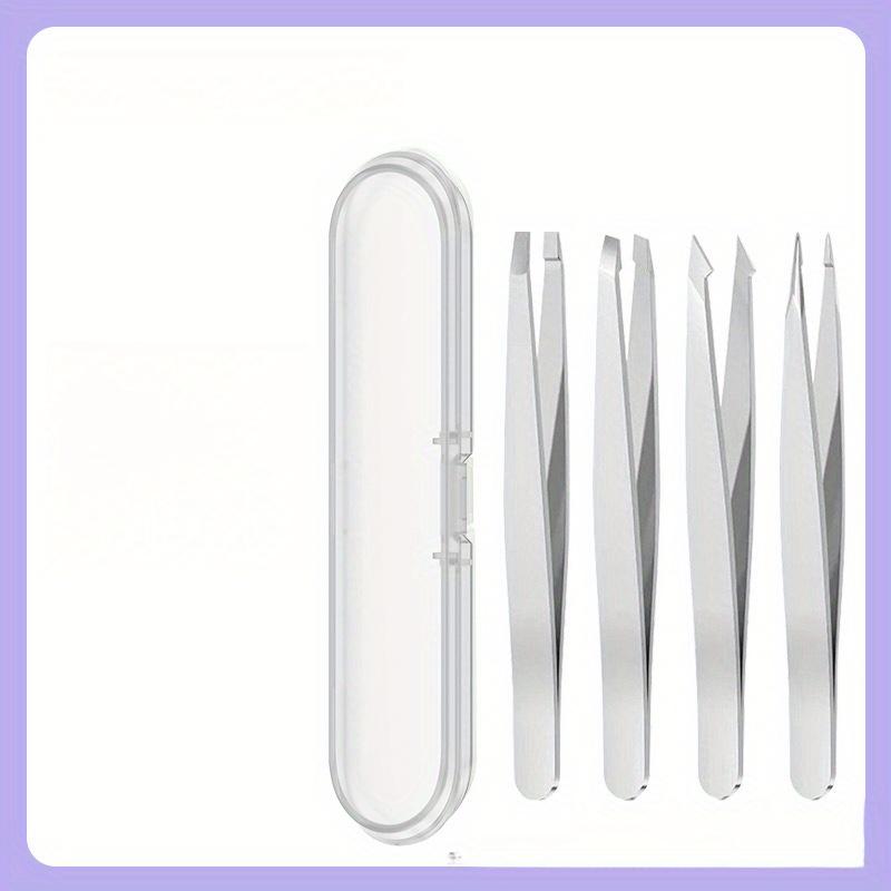 4-компонентный прецизионный пинцет из нержавеющей стали | многофункциональный инструмент для удаления бровей и волос на лице серебряный
4-компонентный прецизионный пинцет из нержавеющей стали | многофункциональный инструмент для удаления бровей и волос на лице серебряный