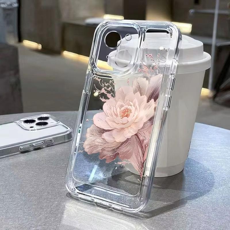 Luxury Pink Flowers Pattern Clear Phone Case For Samsung Galaxy S26 S25 Ultra S24 S23 FE S22 S21 Plus S20 A73 A72 Silicone Cover Galaxy S20 Ultra чистий
Luxury Pink Flowers Pattern Clear Phone Case For Samsung Galaxy S26 S25 Ultra S24 S23 FE S22 S21 Plus S20 A73 A72 Silicone Cover Galaxy S20 Ultra чистий