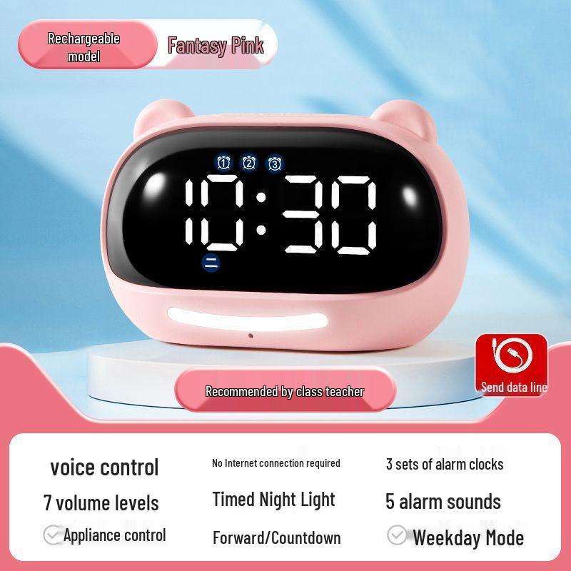 2026 Smart Voice Alarm Clock & Timer for High School Students 2025 New - High School Smart Alarm Clock
2026 Smart Voice Alarm Clock & Timer for High School Students 2025 New - High School Smart Alarm Clock