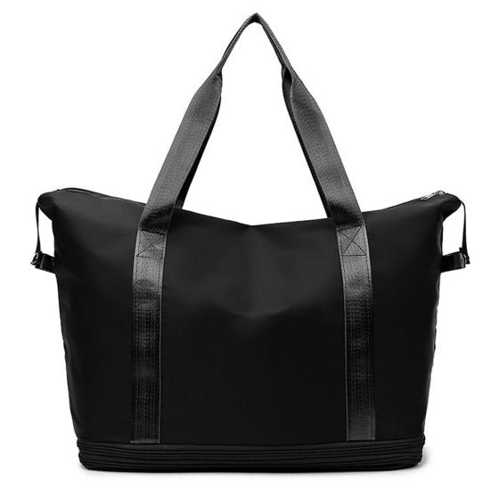 Дорожная сумка большой вместимости, двухслойная, отделение для влажных и сухих вещей, внешний карман, застежка-молния, складная, ручная кладь для путешествий и самолета чёрный
Дорожная сумка большой вместимости, двухслойная, отделение для влажных и сухих вещей, внешний карман, застежка-молния, складная, ручная кладь для путешествий и самолета чёрный