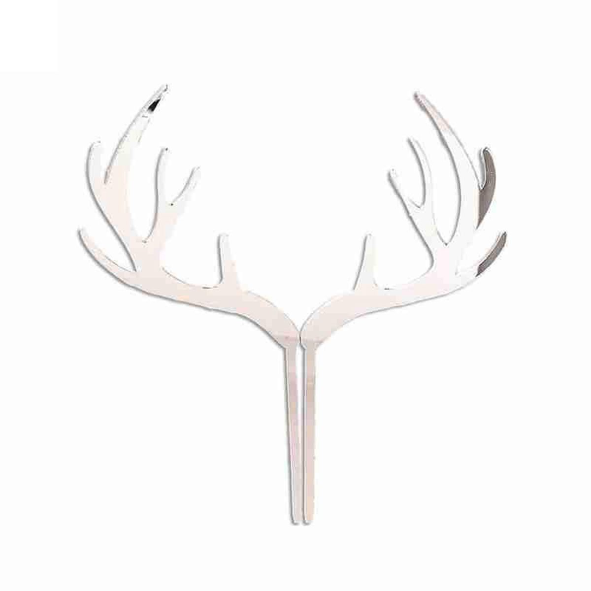 New Year Reindeer Xmas Gold Silver Elk Party Supplies Deer Antler Christmas Decoration Cake Topper E
New Year Reindeer Xmas Gold Silver Elk Party Supplies Deer Antler Christmas Decoration Cake Topper E
