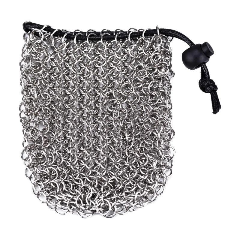1Pcs Portable Chainmail Dice Bag Stainless Steel Dice Trays Bag Anti-Rust Dice Pouch for Table Dice Games Role Playing Game
1Pcs Portable Chainmail Dice Bag Stainless Steel Dice Trays Bag Anti-Rust Dice Pouch for Table Dice Games Role Playing Game