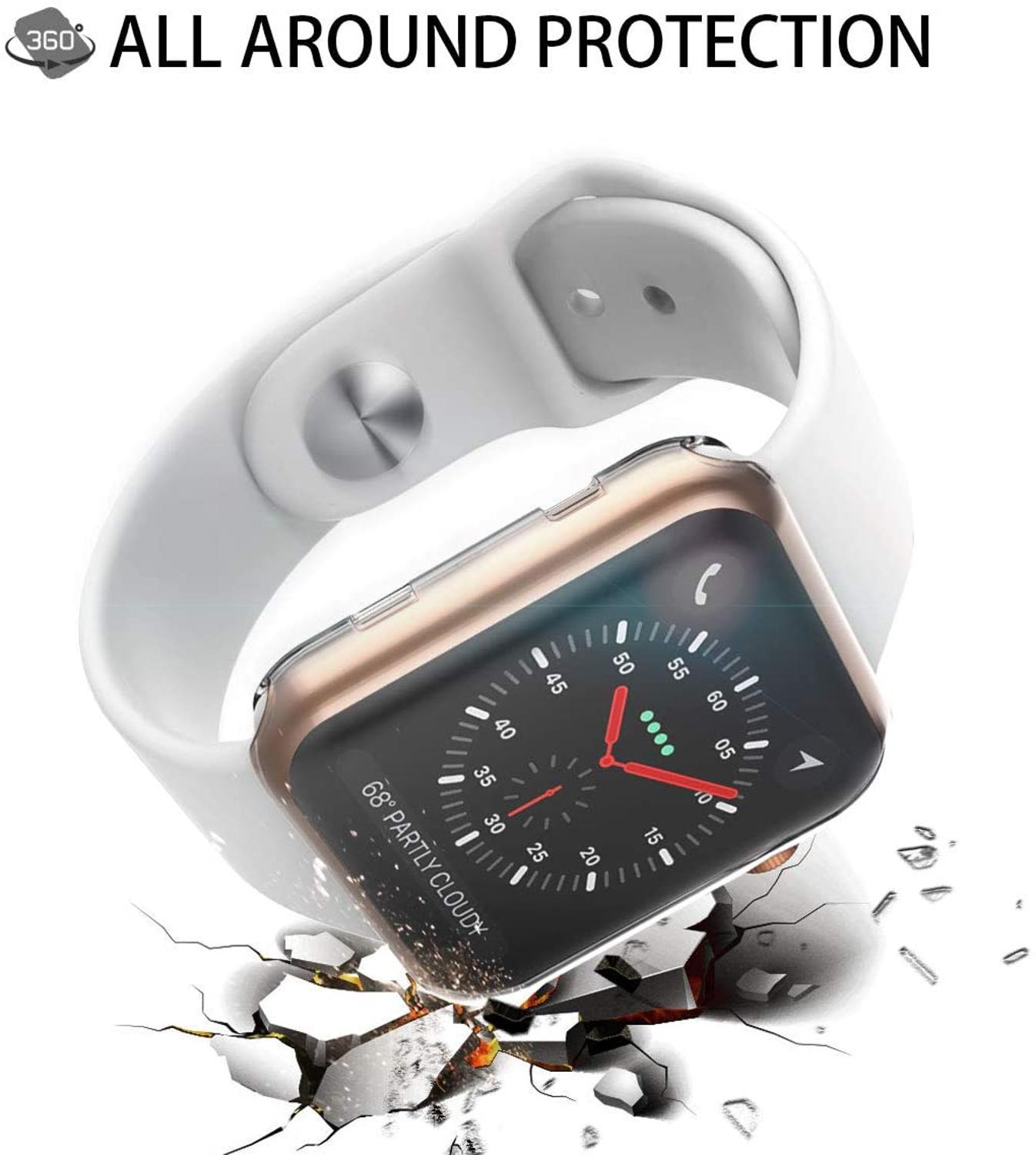 Чехол для часов Apple Watch Series 6 5 4 3 2 1 Чехол 42 мм 38 мм 40 мм 44 мм Тонкий чехол TPU Защитная пленка для экрана для iWatch 6 5 4 44 мм 38mm for series 3 2 1 серый
Чехол для часов Apple Watch Series 6 5 4 3 2 1 Чехол 42 мм 38 мм 40 мм 44 мм Тонкий чехол TPU Защитная пленка для экрана для iWatch 6 5 4 44 мм 38mm for series 3 2 1 серый