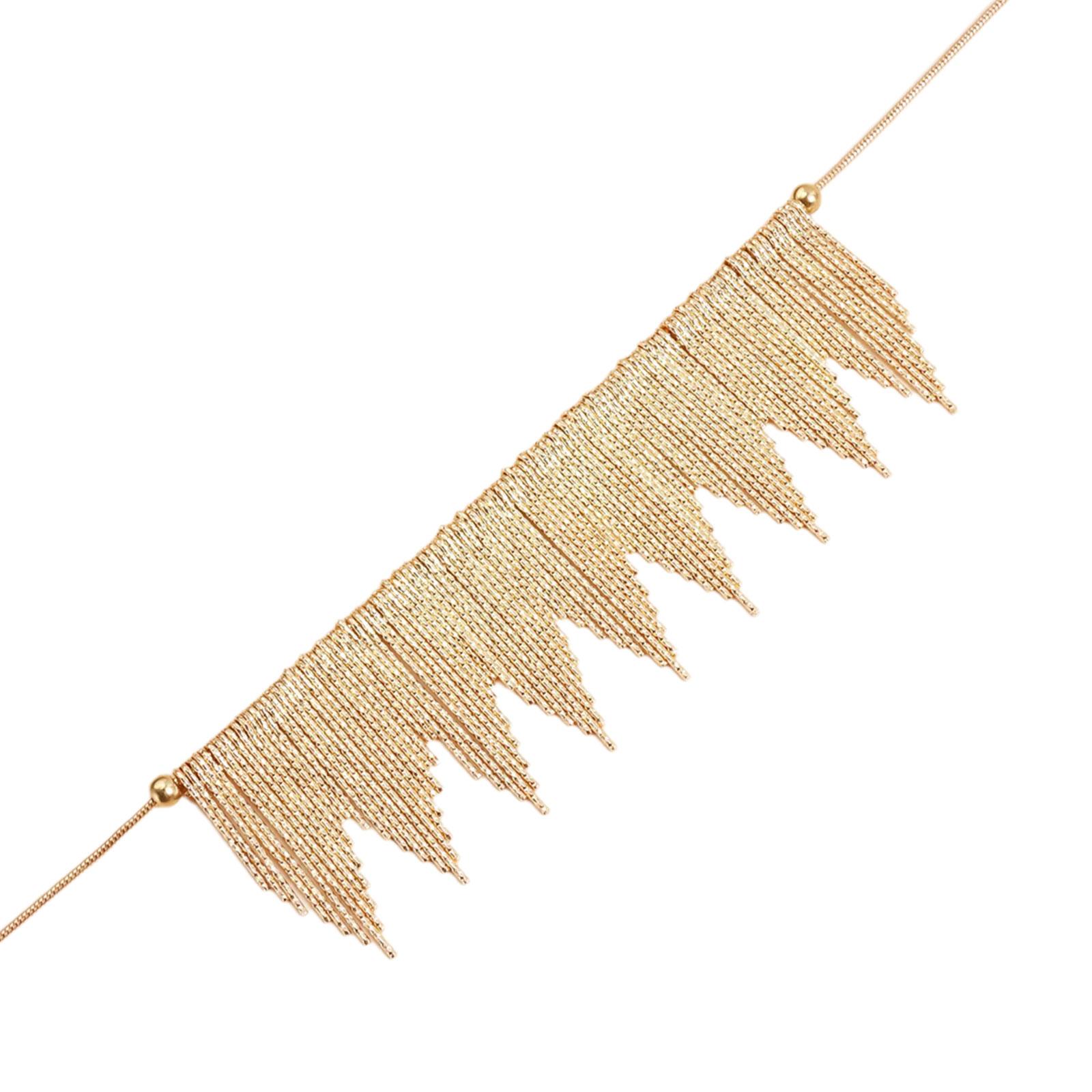Shimmering Short Layering Fringe Necklace Alloy Adjustable Chain Jewelry For Women Everyday Wear Accessory 1
Shimmering Short Layering Fringe Necklace Alloy Adjustable Chain Jewelry For Women Everyday Wear Accessory 1