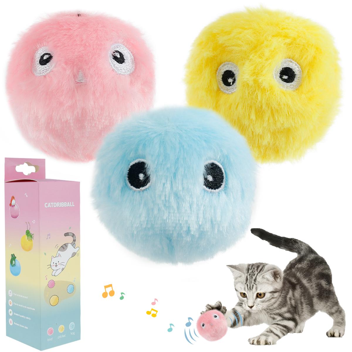 3 шт. Игрушки для кошек, шарики, пищащие плюшевые игрушки для кошек, работающие от батареек, интерактивные игрушки для кошек, шарики, игрушки со звуками животных для игр дома в помещении разноцветный
3 шт. Игрушки для кошек, шарики, пищащие плюшевые игрушки для кошек, работающие от батареек, интерактивные игрушки для кошек, шарики, игрушки со звуками животных для игр дома в помещении разноцветный
