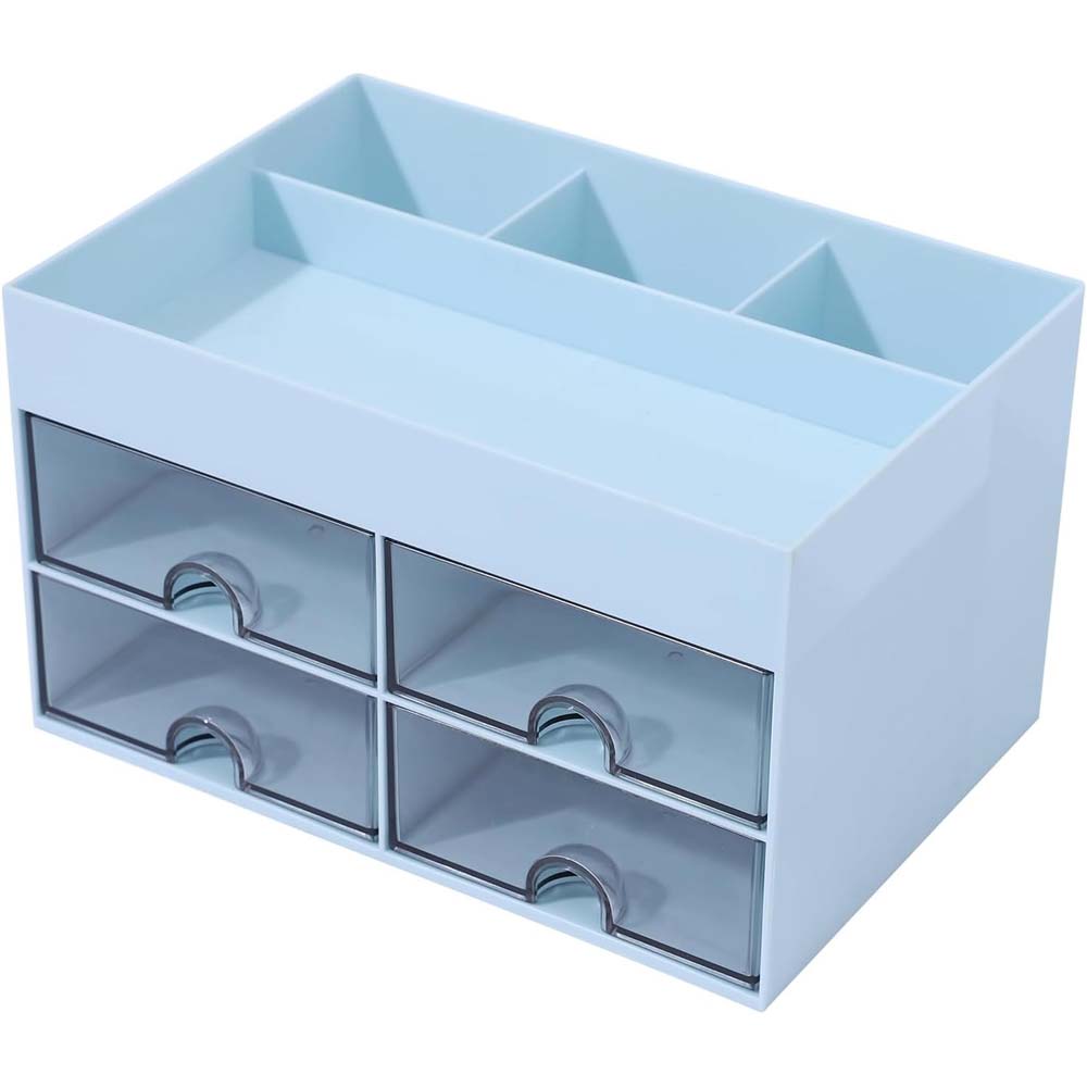 1шт ABS настольный ящик для хранения канцелярских принадлежностей, четыре ящика для хранения мелких предметов, подходит для офиса, школы, ванной комнаты синий
1шт ABS настольный ящик для хранения канцелярских принадлежностей, четыре ящика для хранения мелких предметов, подходит для офиса, школы, ванной комнаты синий