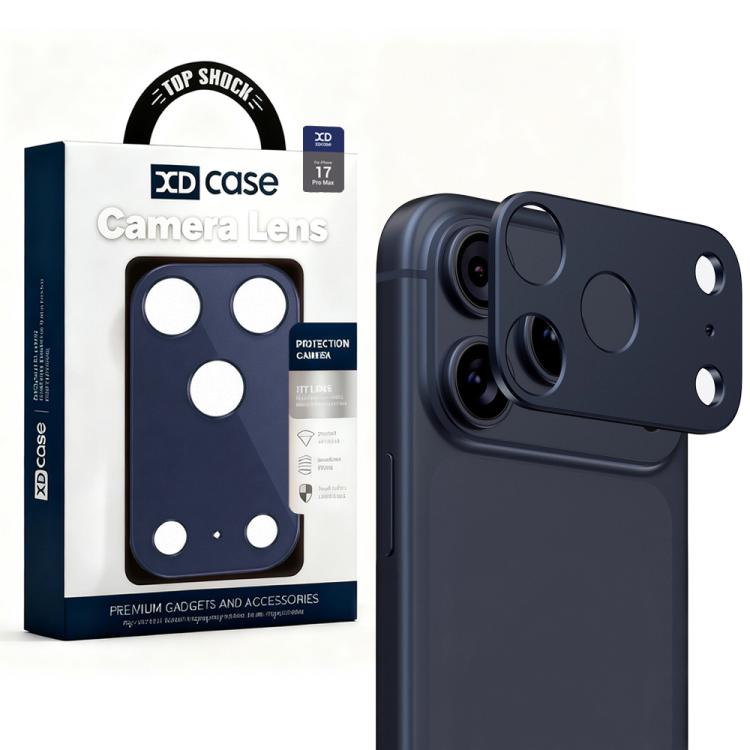 XDcase Metal Flat & Hollow Camera Lens Protector For iPhone 17 Pro Max темно-синього кольору
XDcase Metal Flat & Hollow Camera Lens Protector For iPhone 17 Pro Max темно-синього кольору