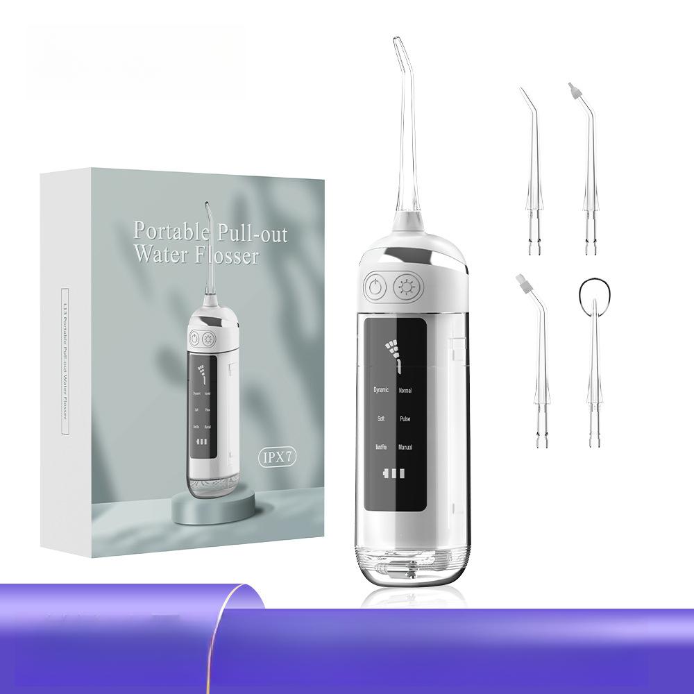 Portable Business Trip Tooth Flusher, Electric Tooth Scrubber, Tooth Beauty Instrument, Water Dental Floss, Calculus Removal, Tooth Scrubber Student
Portable Business Trip Tooth Flusher, Electric Tooth Scrubber, Tooth Beauty Instrument, Water Dental Floss, Calculus Removal, Tooth Scrubber Student