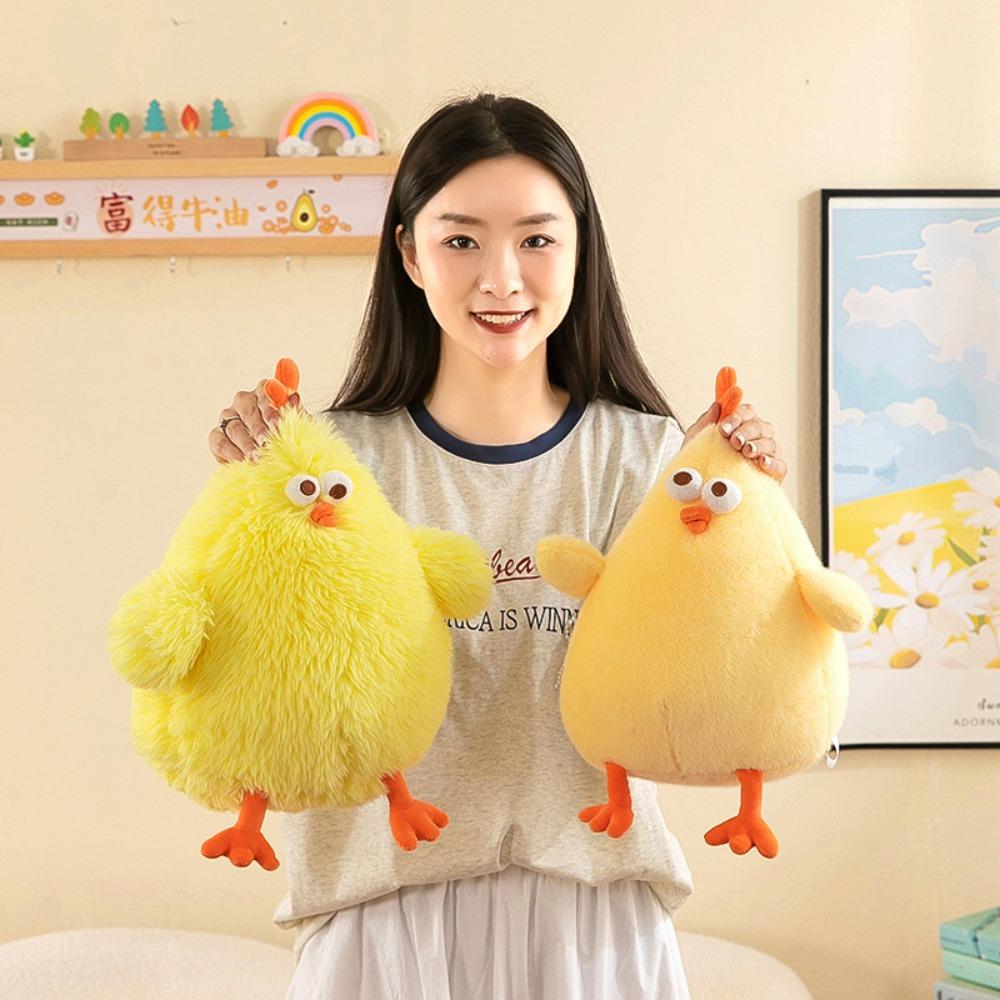 Long Hair Chicken Plush Pillow Stuffed Plush Dundun Chicken Toy Chicken Plush Toy Children 25cm
Long Hair Chicken Plush Pillow Stuffed Plush Dundun Chicken Toy Chicken Plush Toy Children 25cm