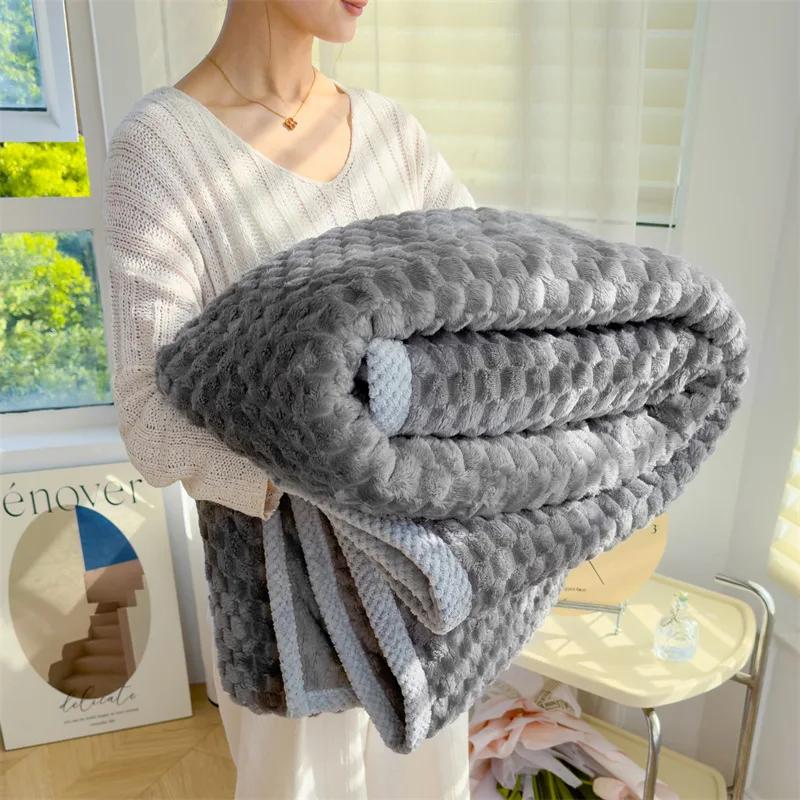 Однотонные пушистые одеяла Утолщенное одеяло в широкую полоску Мягкое теплое покрывало для дивана, кровати, простыня Крупное одеяло для сна Домашний декор для спальни 100x150cm 1pcs
Однотонные пушистые одеяла Утолщенное одеяло в широкую полоску Мягкое теплое покрывало для дивана, кровати, простыня Крупное одеяло для сна Домашний декор для спальни 100x150cm 1pcs