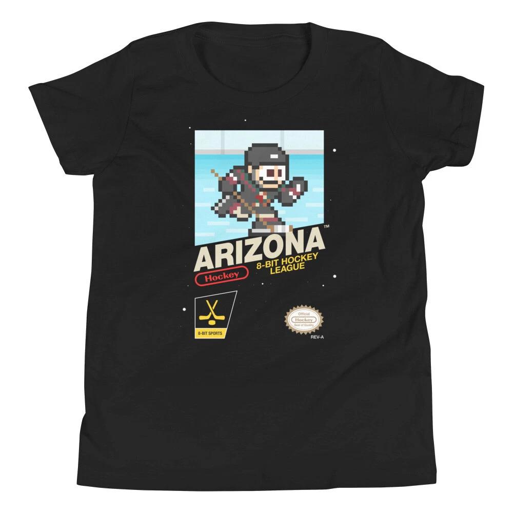 Arizona Coyotes Hockey Team Jersey 8-bit Nintendo Youth Kid Child T-Shirt XL
Arizona Coyotes Hockey Team Jersey 8-bit Nintendo Youth Kid Child T-Shirt XL