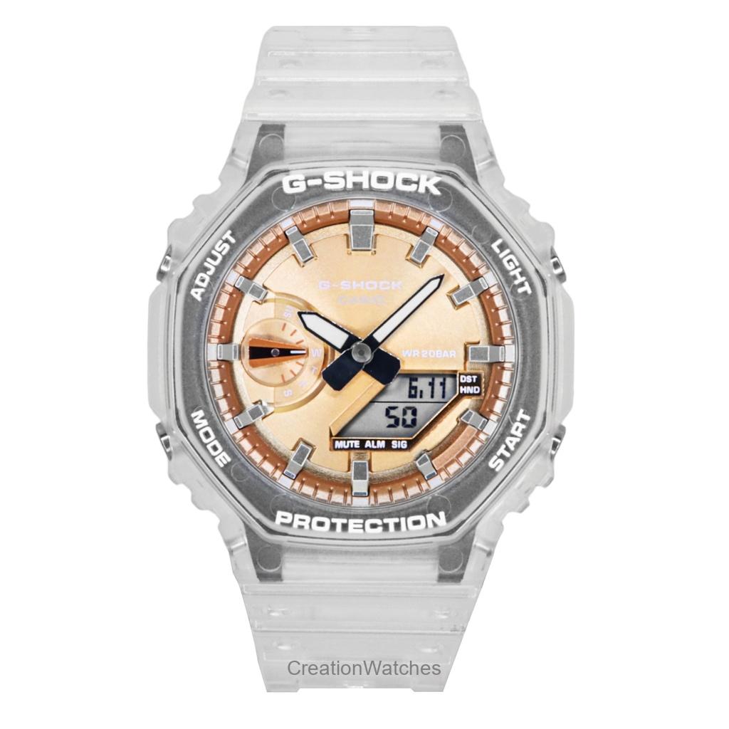 Casio G-Shock Аналогово-цифровые часы с полимерным ремешком, бронзовым циферблатом, кварцевые GA-2100BM-7A5 200 м, унисекс бронзовый
Casio G-Shock Аналогово-цифровые часы с полимерным ремешком, бронзовым циферблатом, кварцевые GA-2100BM-7A5 200 м, унисекс бронзовый