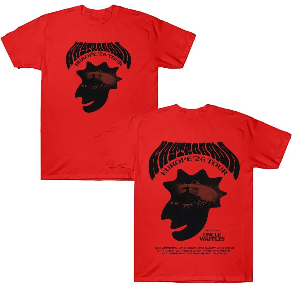 High Quality Cotton New Versatile Tees Kaytranada Europe 26 Tour T-shirts Women Unisex O-neck Summer Casual Shirt Oversized T Shirt 4XL
High Quality Cotton New Versatile Tees Kaytranada Europe 26 Tour T-shirts Women Unisex O-neck Summer Casual Shirt Oversized T Shirt 4XL