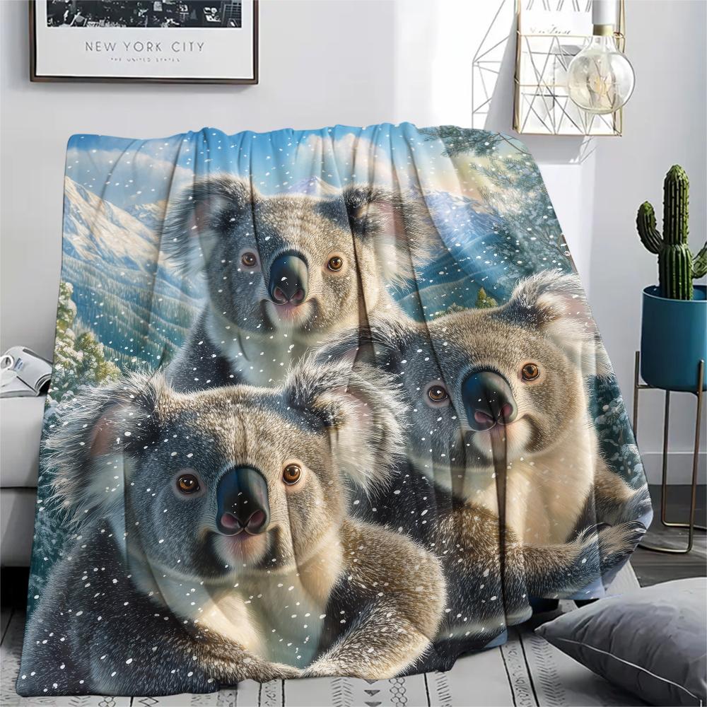 Koala,pattern Flannel Blanket, High quality Comfortable for All Seasons, Home Decor, Warmth and Comfort, Perfect for Gifts. 80cm x 120cm
Koala,pattern Flannel Blanket, High quality Comfortable for All Seasons, Home Decor, Warmth and Comfort, Perfect for Gifts. 80cm x 120cm