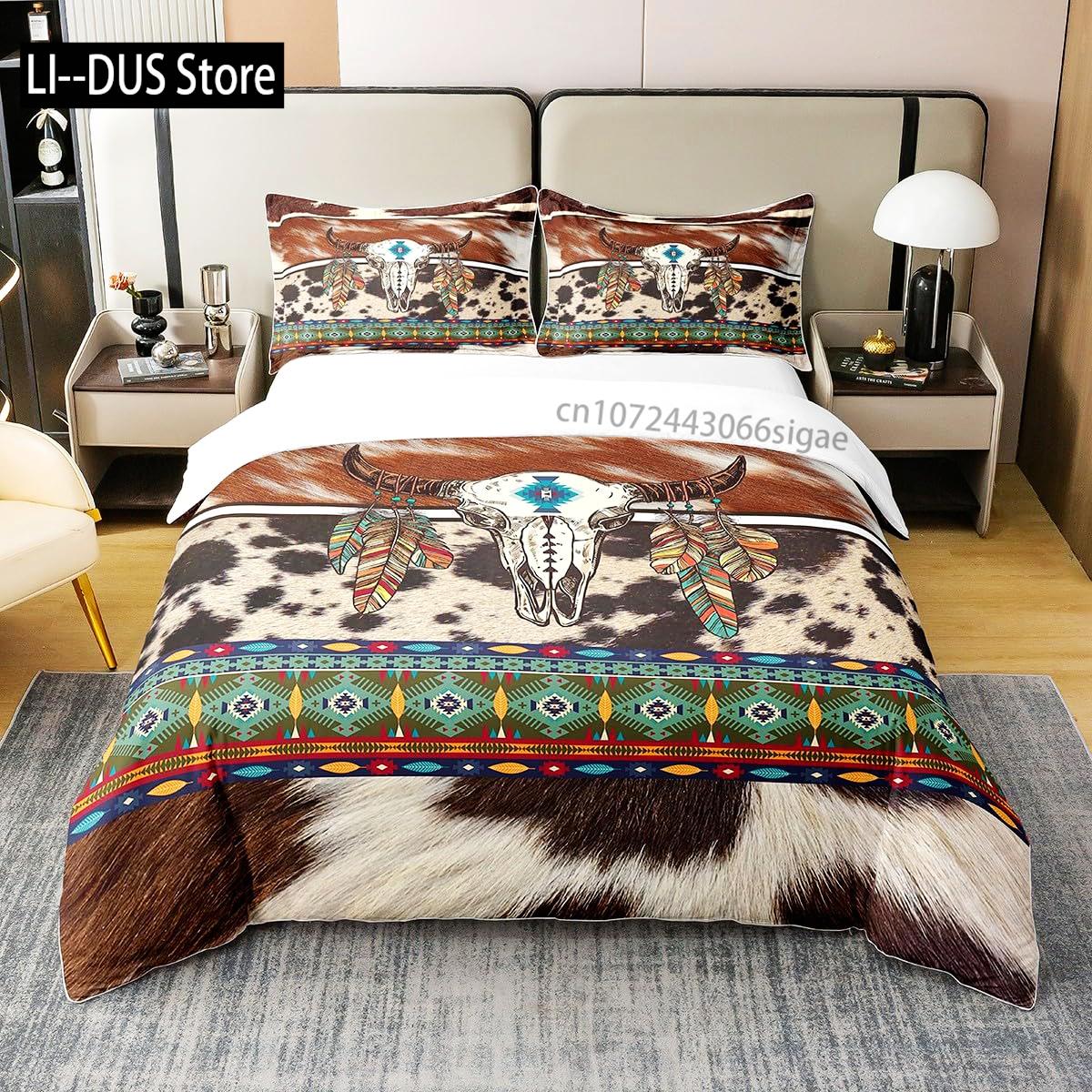 Southwestern Style Duvet Cover Comforter Cover,Ethnic Tribal Geometry Aztec Bedding Set With 2 Pillowcases Full Size Room Decor 135x200cm
Southwestern Style Duvet Cover Comforter Cover,Ethnic Tribal Geometry Aztec Bedding Set With 2 Pillowcases Full Size Room Decor 135x200cm