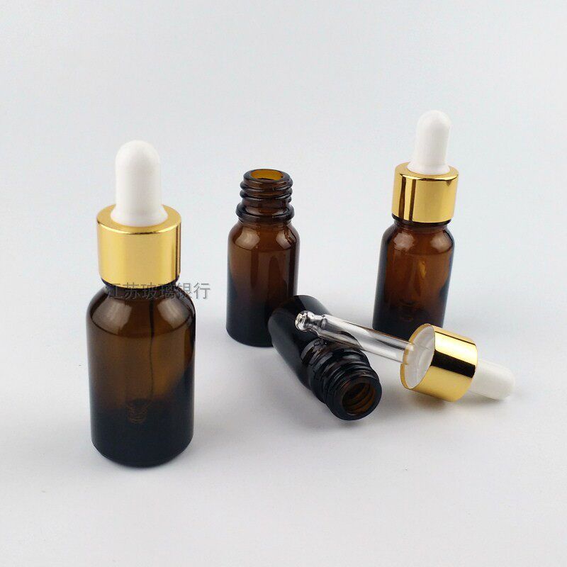 Amber-Yellow Glass Essential Oil Bottle Dark Packing Dropper Empty Bottle 5-100M Allocation L Sample Essence Bottle 15Ml+Gold Circle White Head
Amber-Yellow Glass Essential Oil Bottle Dark Packing Dropper Empty Bottle 5-100M Allocation L Sample Essence Bottle 15Ml+Gold Circle White Head