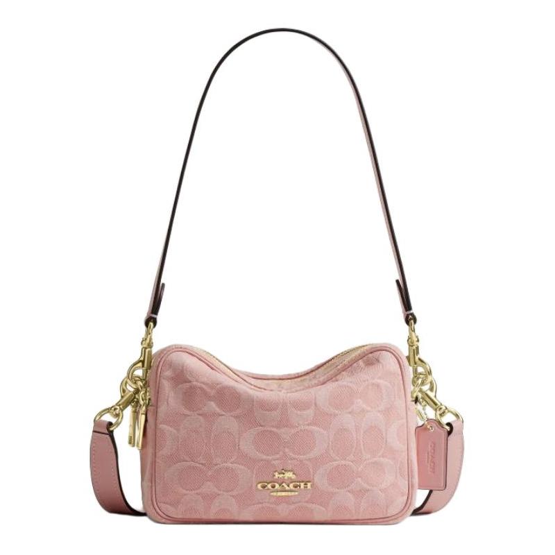 COACH CAREY 18 Brand Logo Double Zipper Closure Fabric Shoulder Bag Mini Women s Light Pink рожевий
COACH CAREY 18 Brand Logo Double Zipper Closure Fabric Shoulder Bag Mini Women s Light Pink рожевий