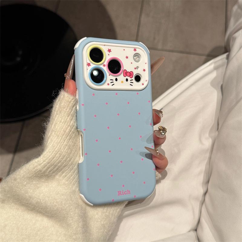 Polka Dot Kiki Cat iPhone 14-17 Pro Case, Contrasting Colors, Cartoon Design 16 Pro синий
Polka Dot Kiki Cat iPhone 14-17 Pro Case, Contrasting Colors, Cartoon Design 16 Pro синий
