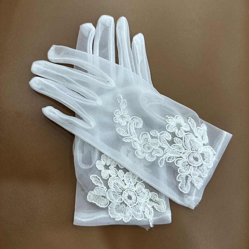 White Lace Wedding Dressy Gloves Flora Brides Accessories Bride Gloves Long/Short Driving Mittens Party Evening Dress Jewelry
White Lace Wedding Dressy Gloves Flora Brides Accessories Bride Gloves Long/Short Driving Mittens Party Evening Dress Jewelry
