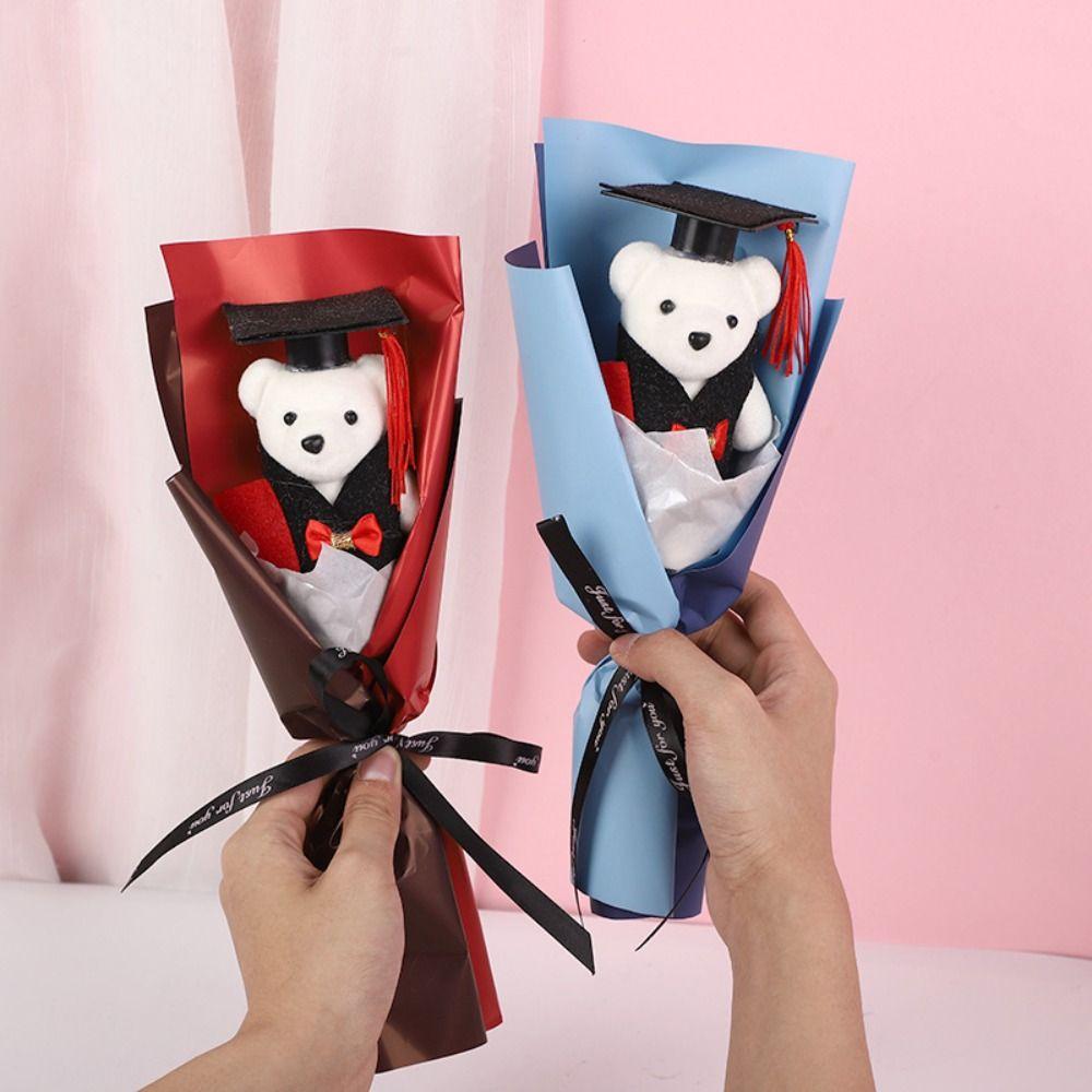 Dr. Bear Flower Bouquet Cute Bear Cartoon Lovely Bear Cartoon Graduation Bear Graduation Gifts темно-синього кольору
Dr. Bear Flower Bouquet Cute Bear Cartoon Lovely Bear Cartoon Graduation Bear Graduation Gifts темно-синього кольору