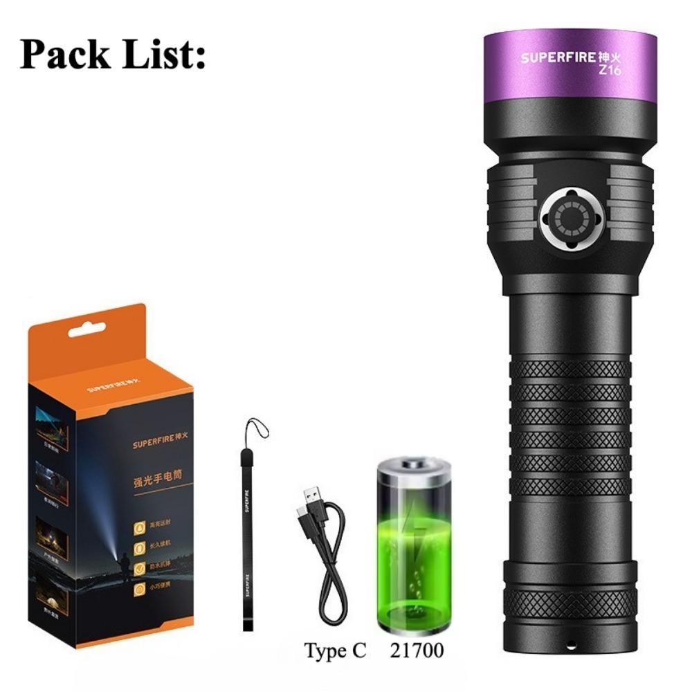 365nm UV Flashlight Black Mirror Flashlamp Ultraviolet Money Fluorescer Purple Light for Pet Urine Scorpion,Resin Detection
365nm UV Flashlight Black Mirror Flashlamp Ultraviolet Money Fluorescer Purple Light for Pet Urine Scorpion,Resin Detection