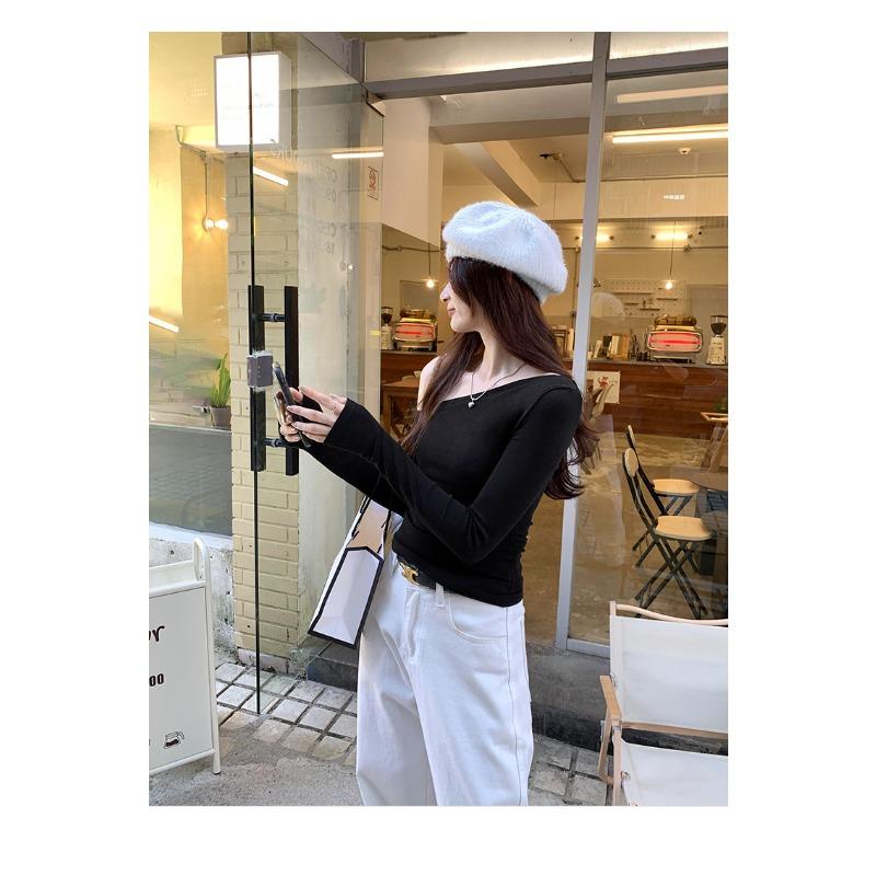 Spring and Autumn New Fashion Tops Simple Solid Color Versatile Commuting XL темно-синього кольору
Spring and Autumn New Fashion Tops Simple Solid Color Versatile Commuting XL темно-синього кольору
