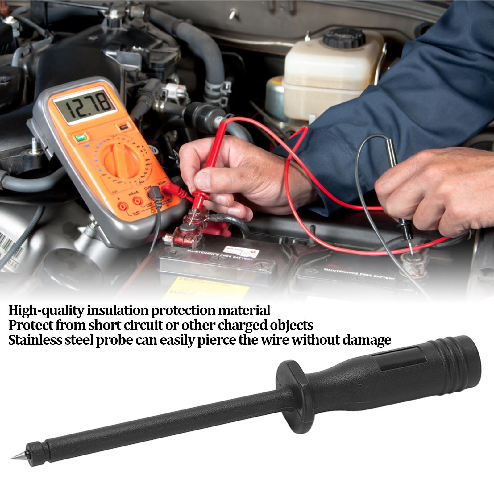 2PcsCelsiusSet Multimeter Test Needle Probe Pin Needle Round Head 4mm Port for Testing Automotive Voltage Circuit
2PcsCelsiusSet Multimeter Test Needle Probe Pin Needle Round Head 4mm Port for Testing Automotive Voltage Circuit
