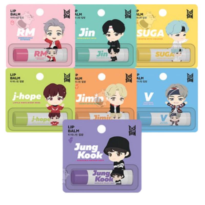 TinyTAN BTS OT7 Lip Balm Set – 7pcs Full Collection
TinyTAN BTS OT7 Lip Balm Set – 7pcs Full Collection