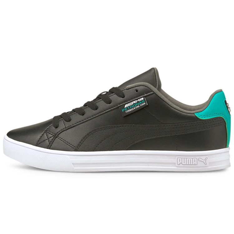 Puma Mercedes-AMG Petronas F1 x Smash Vulc V3 Low Black Spectra Green Men Sneakers White 306847-02 40
Puma Mercedes-AMG Petronas F1 x Smash Vulc V3 Low Black Spectra Green Men Sneakers White 306847-02 40