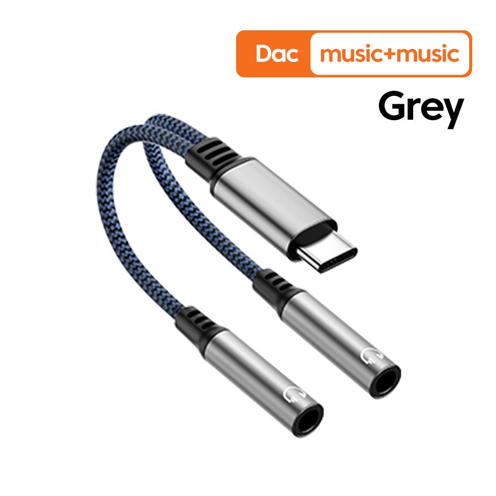 One-to-two audio adapter cable - Type-C to dual 3.5mm jacks, compatible with iPhone 16, 15, and Samsung converters
One-to-two audio adapter cable - Type-C to dual 3.5mm jacks, compatible with iPhone 16, 15, and Samsung converters