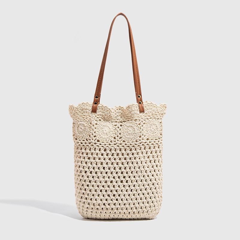 Large-capacity Woven Tote Bag 2026 Pastoral Style Artistic Knitted Seaside Vacation Beach Shoulder покинуть белый
Large-capacity Woven Tote Bag 2026 Pastoral Style Artistic Knitted Seaside Vacation Beach Shoulder покинуть белый