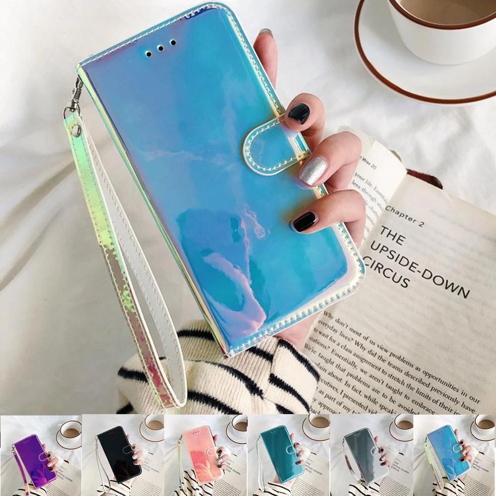 Зеркальный лазерный флип-чехол для Huawei P30 P40 Mate 20 Honor 10 Moto G52/G71 для Xiaomi, кошелек, держатель для карт, градиентный цвет, защитный чехол для книги
Зеркальный лазерный флип-чехол для Huawei P30 P40 Mate 20 Honor 10 Moto G52/G71 для Xiaomi, кошелек, держатель для карт, градиентный цвет, защитный чехол для книги