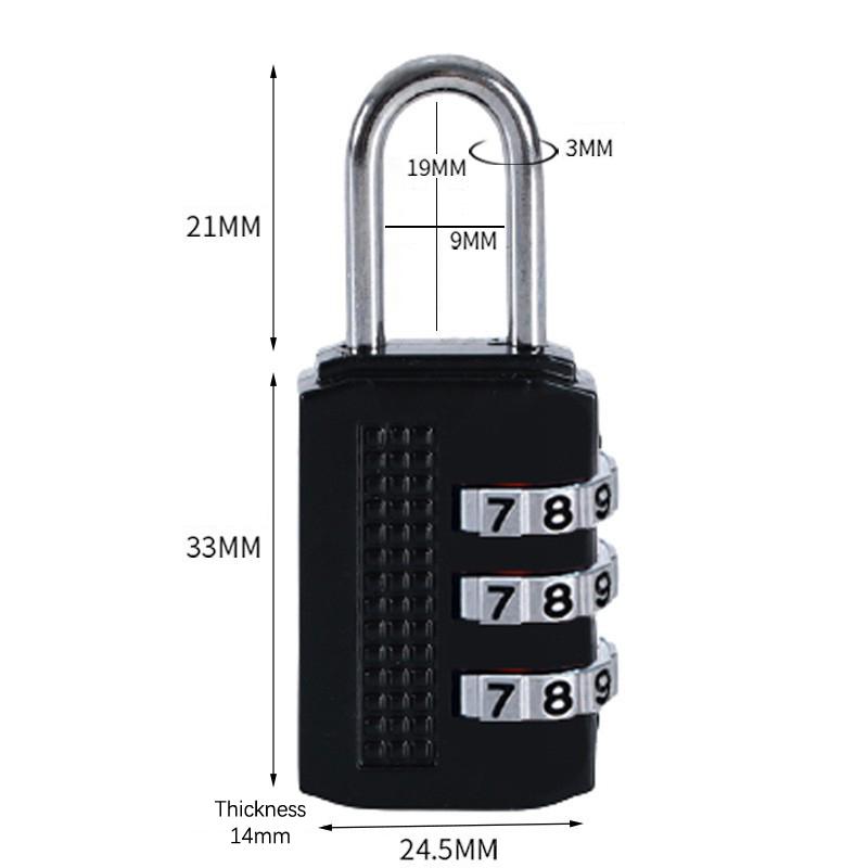 3-значный кодовый навесной замок, навесной замок, уличный водонепроницаемый замок, кодовый замок для чемодана, багажной сумки, для безопасности
3-значный кодовый навесной замок, навесной замок, уличный водонепроницаемый замок, кодовый замок для чемодана, багажной сумки, для безопасности