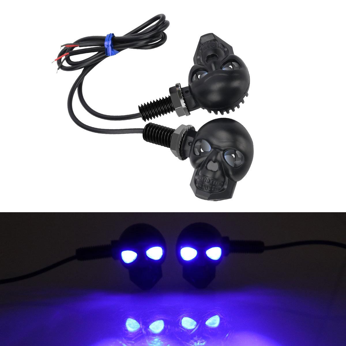 Dual Color Motorcycle LED Skull Shape Waterproof Fog Light Auxiliary Headlights for ATV Scooter Driving Racer Spotlight 2PCS
Dual Color Motorcycle LED Skull Shape Waterproof Fog Light Auxiliary Headlights for ATV Scooter Driving Racer Spotlight 2PCS