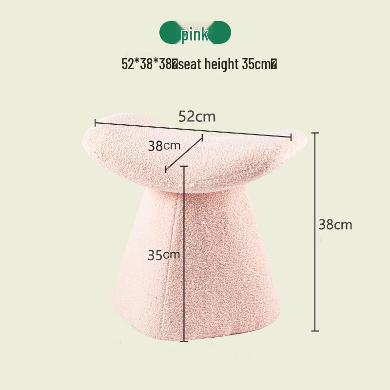 Скандинавський туалетний столик зі стільцем для спальні - Простий стілець для макіяжу та лавка для взуття в передпокій рожевий
Скандинавський туалетний столик зі стільцем для спальні - Простий стілець для макіяжу та лавка для взуття в передпокій рожевий