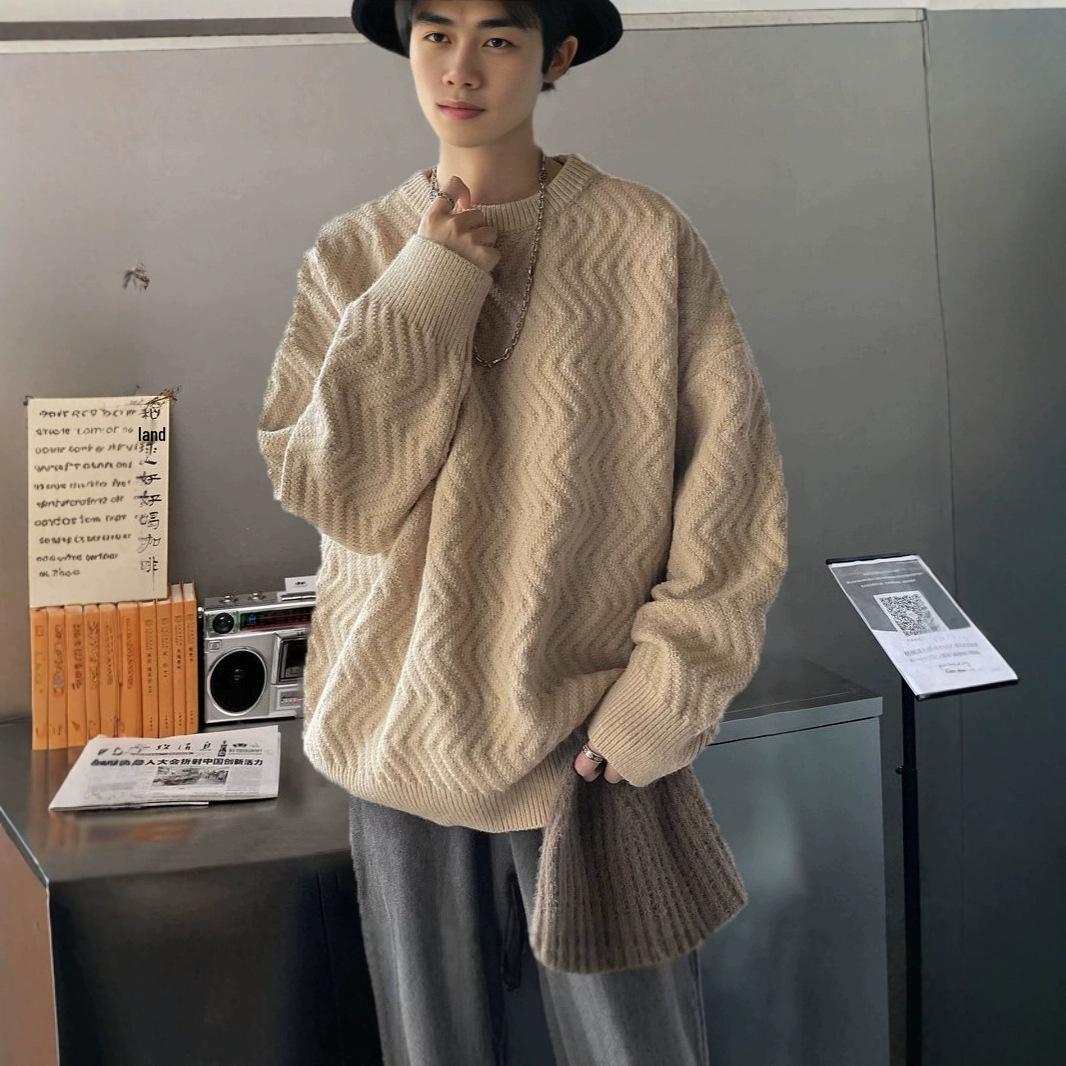 Men s Soft Winter Knitted Pullover Sweater - Japanese Lazy Style, Solid Color Casual Coat L
Men s Soft Winter Knitted Pullover Sweater - Japanese Lazy Style, Solid Color Casual Coat L